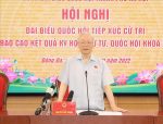 Tổng Bí thư tiếp xúc cử tri Hà Nội sau kỳ họp thứ 4, Quốc hội khóa XV