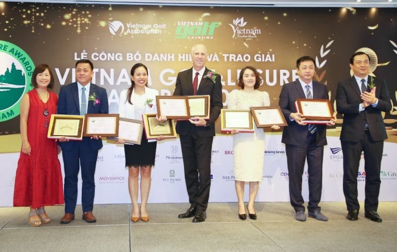 Hai sân golf của Tập đoàn BRG được tôn vinh tại 3 hạng mục giải “Vietnam Golf & Leisure Awards 2022”