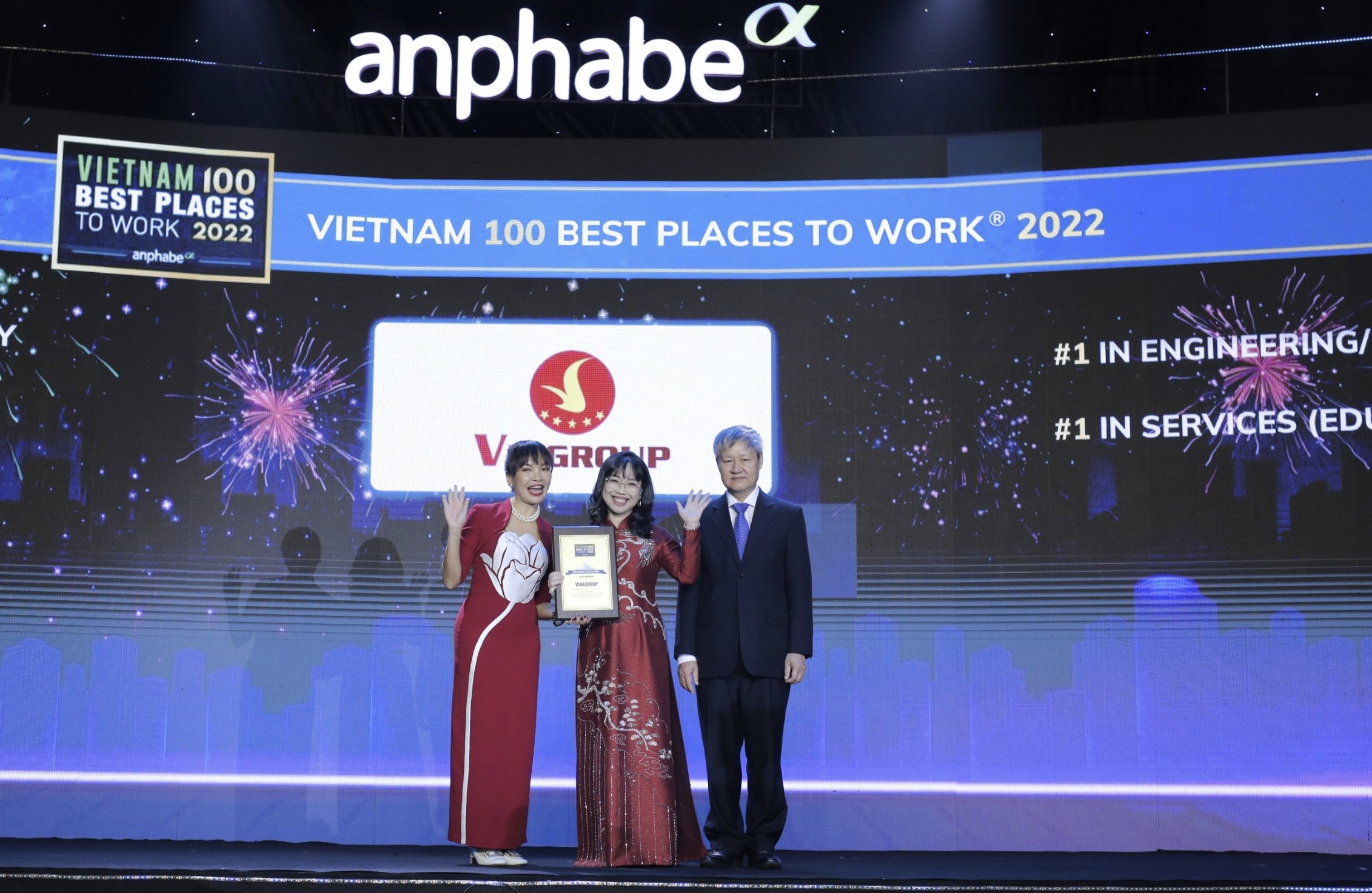 VINGROUP THUỘC TOP 10 NƠI LÀM VIỆC TỐT NHẤT VIỆT NAM