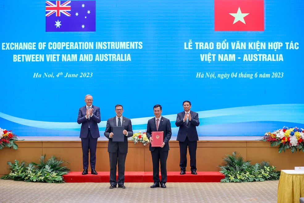 Việt Nam – Australia trao đổi nhiều văn kiện hợp tác quan trọng và khai trương 2 đường bay thẳng mới