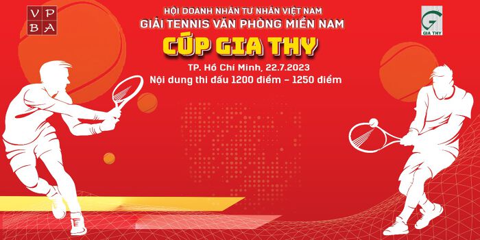 Văn phòng miền Nam Hội Doanh nhân Tư nhân Việt Nam tổ chức giải tennis giao lưu 2023