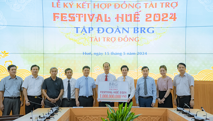 <strong>Ngân hàng VietinBank, BIDV và tập đoàn BRG – Nhà tài trợ Đồng tại Festival Huế 2024</strong>