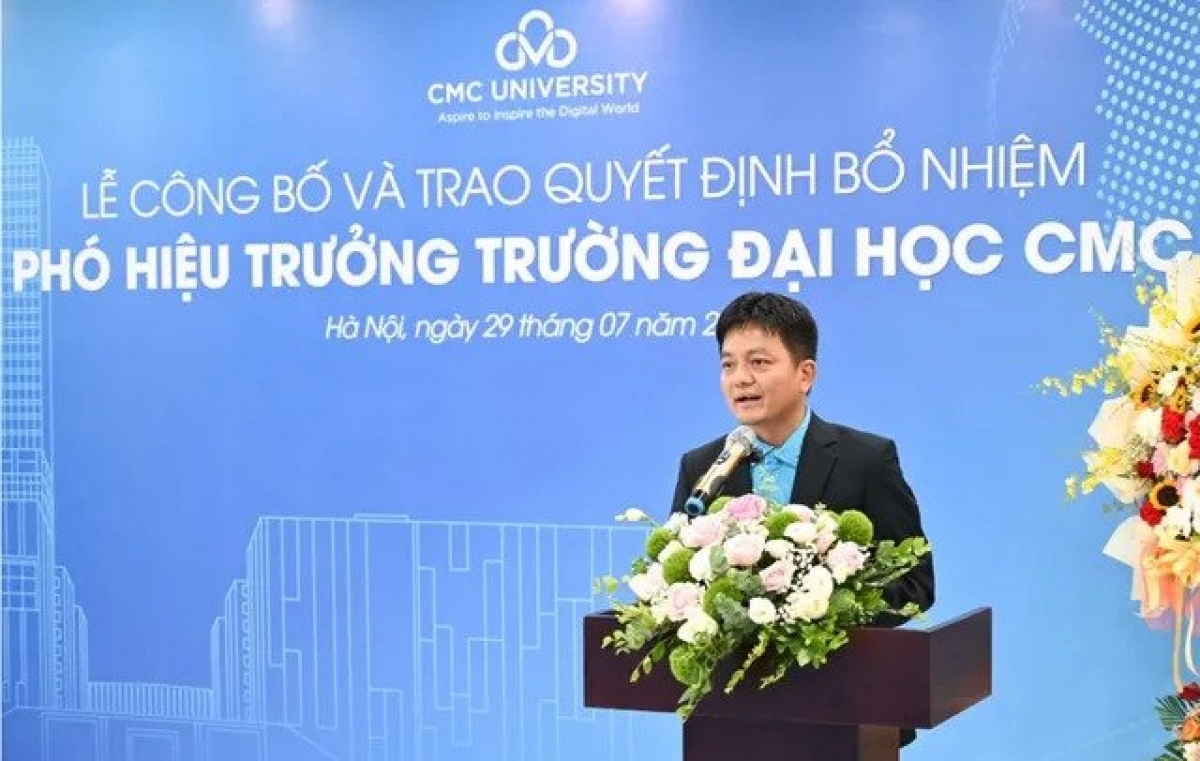 Tân Phó hiệu trưởng trường Đại học CMC là chuyên gia về AI