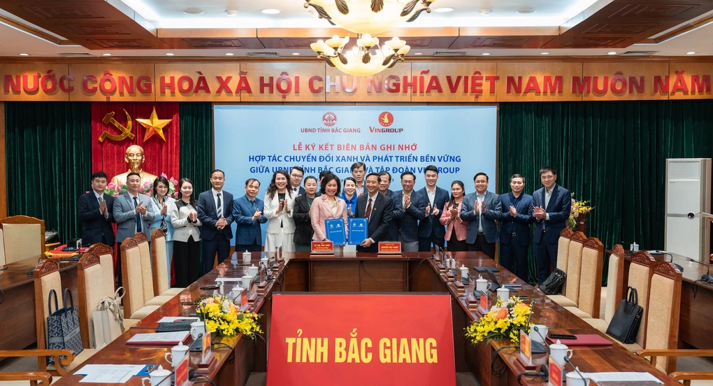 Bắc Giang và Vingroup thúc đẩy chuyển đổi xanh, chuyển đổi số