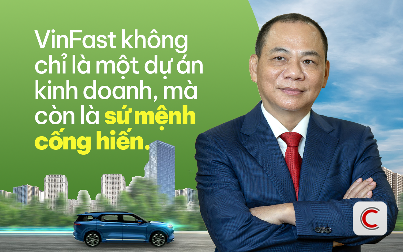BizLeaders Thông điệp của tỷ phú Phạm Nhật Vượng trước thềm ĐHĐCĐ: “VinFast không chỉ là một dự án kinh doanh, mà còn là sứ mệnh cống hiến”