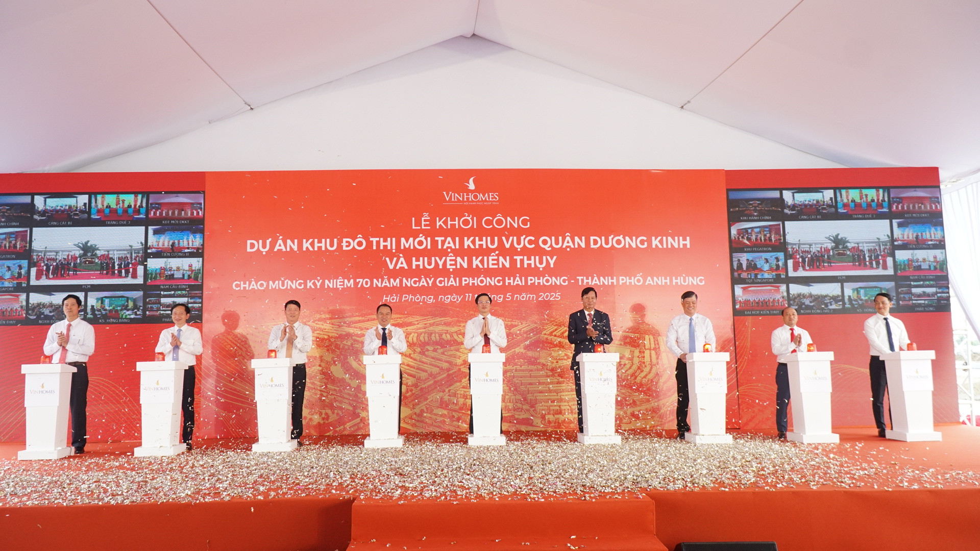 Vingroup (VIC) khởi công đại đô thị hơn 23.000 tỷ tại thành phố lớn thứ 2 miền Bắc Việt Nam