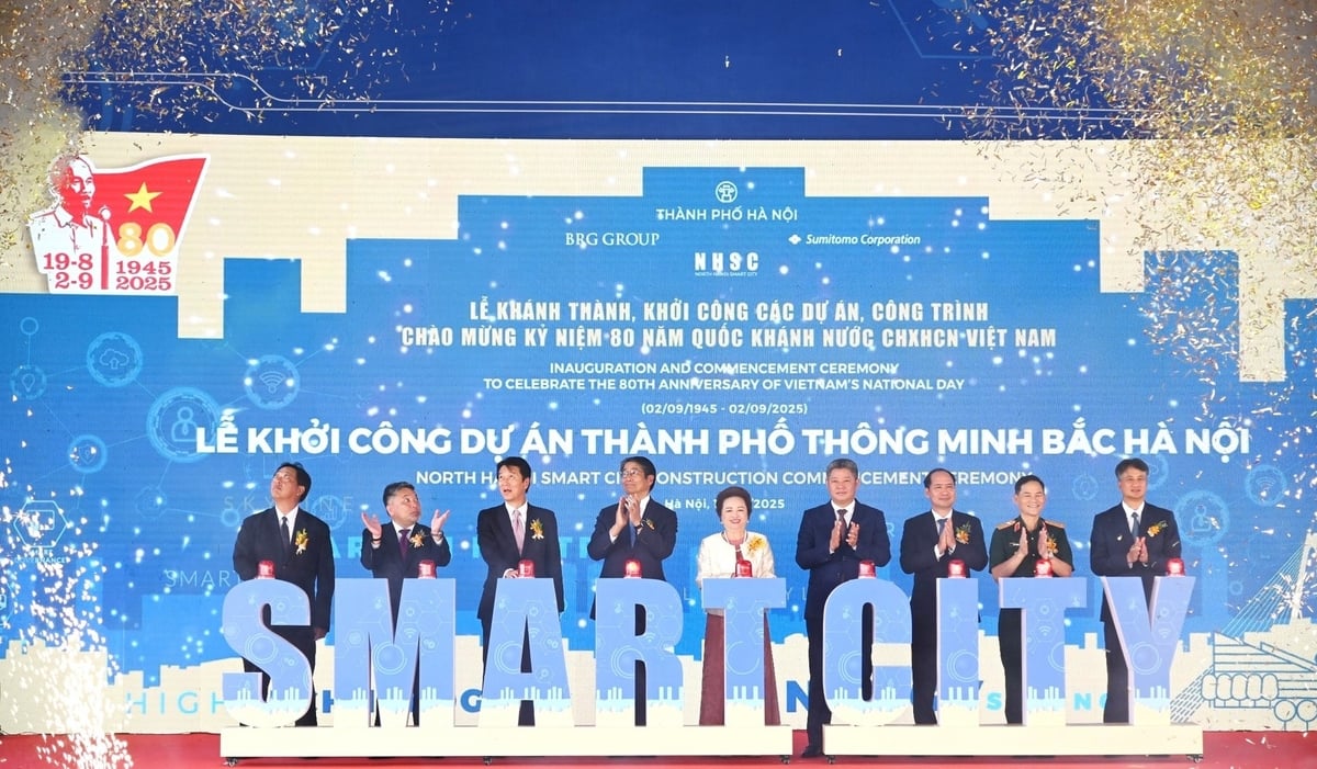 Hà Nội khởi công dự án thành phố thông minh 4,2 tỷ USD
