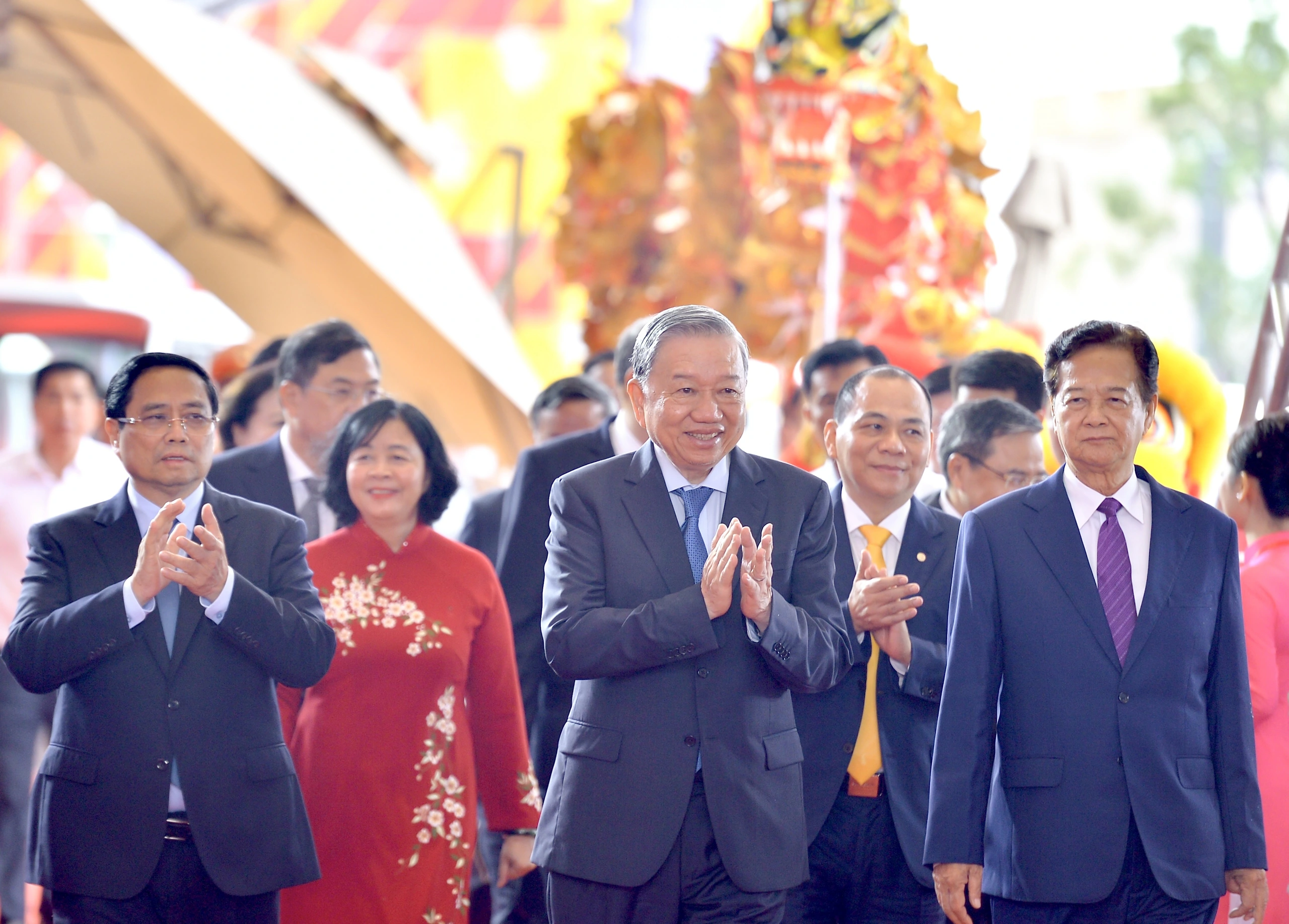 Tổng Bí thư Tô Lâm dự khánh thành Trung tâm Hội chợ triển lãm quốc gia