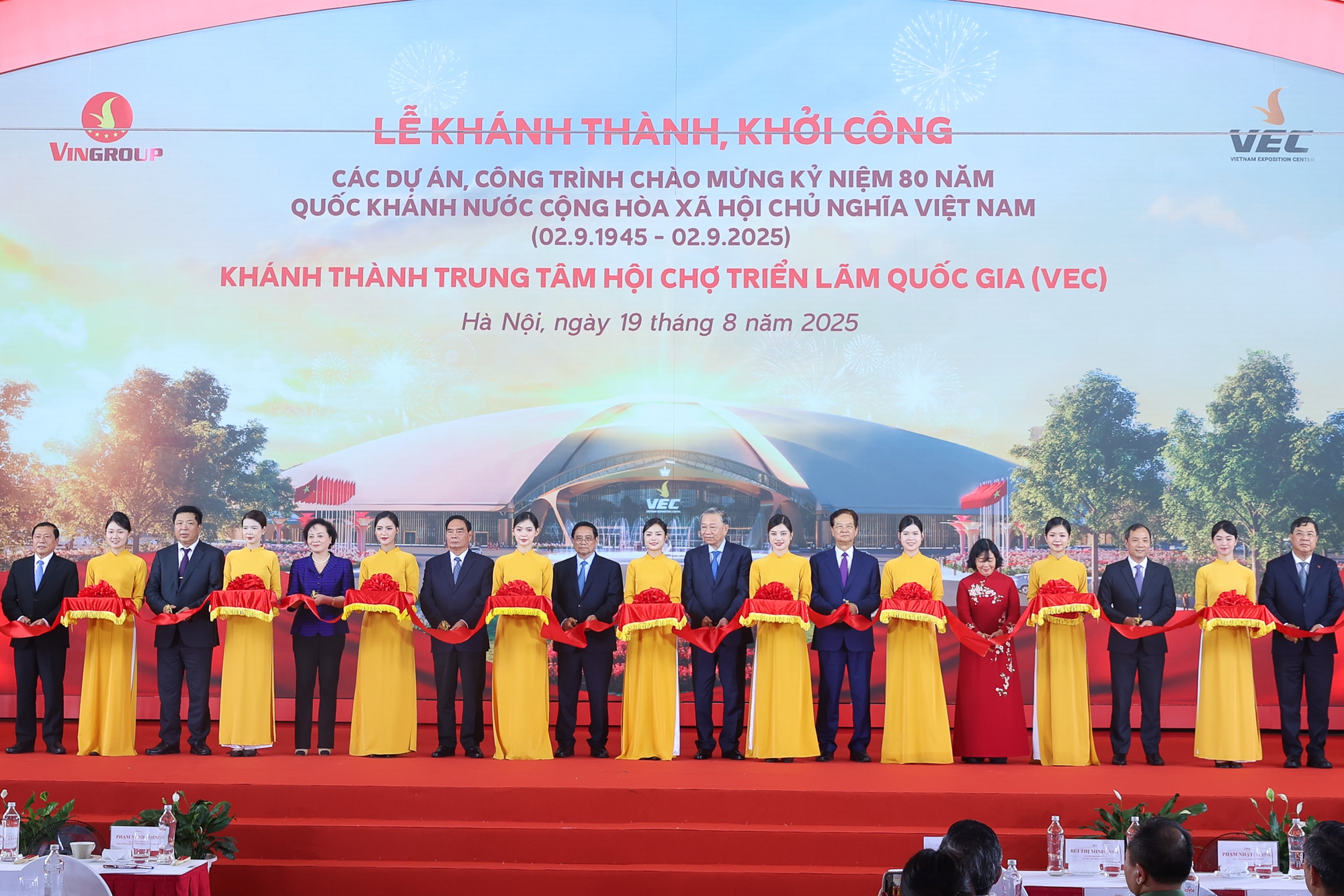 TỔNG THUẬT: Lễ khởi công, khánh thành 250 công trình tiêu biểu trên cả nước chào mừng Cách mạng tháng Tám và Quốc khánh 2/9