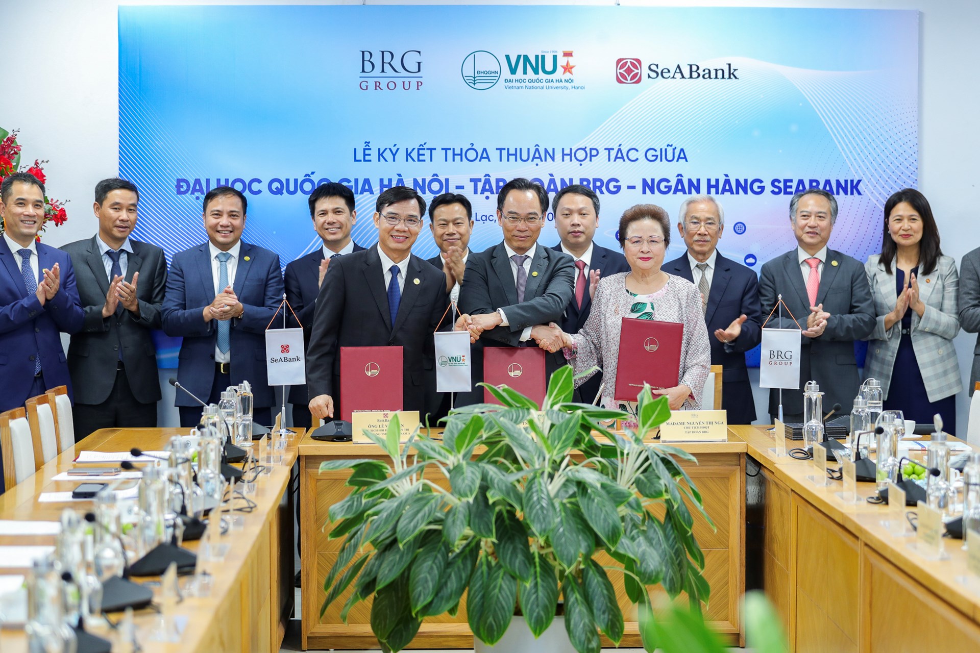 ĐHQGHN, BRG và SeABank: Kết nối nguồn lực và trí tuệ thúc đẩy nghiên cứu, đổi mới sáng tạo, chuyển giao tri thức và phát triển công nghệ