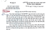CV 9357/BNV-TCPCP v/v thông báo kết quả kiểm tra Hội DNTNVN của Bộ Nội vụ
