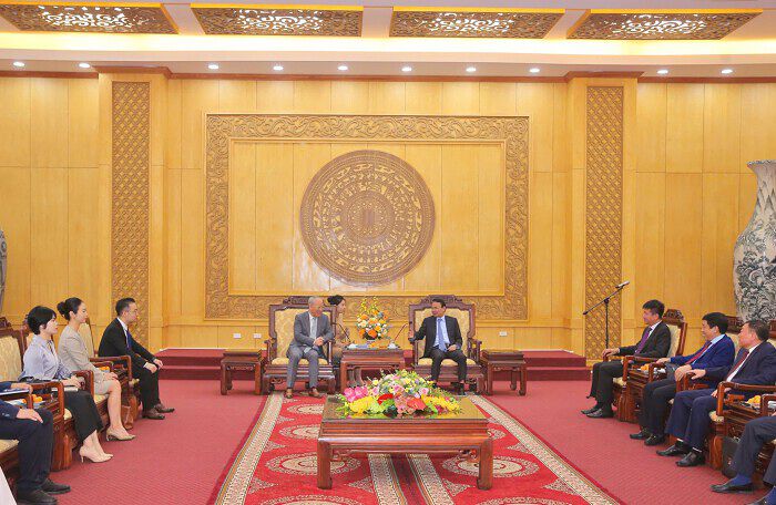 Tập đoàn xây dựng lớn bậc nhất Trung Quốc muốn hợp tác đầu tư dự án tại Ninh Bình