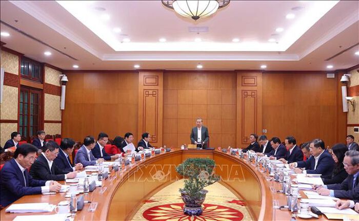 Tổng Bí thư Tô Lâm: Chuẩn bị thật tốt các điều kiện để tổ chức thành công Đại hội XIV của Đảng