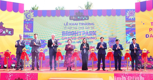 Tập đoàn BRG khai trương Tổ hợp Công viên Giải trí BRIGHTPARK tại tỉnh Ninh Bình
