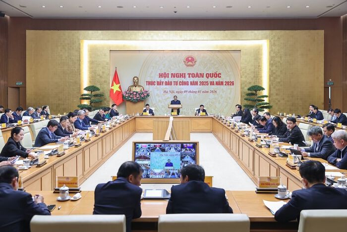 Thủ tướng: Đẩy mạnh giải ngân gần 1 triệu tỷ đồng vốn đầu tư công trong 2026