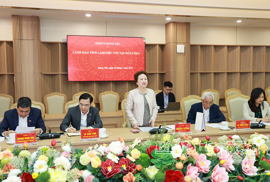 Hưng Yên luôn chào đón các nhà đầu tư, nhất là những nhà đầu tư lớn như Tập đoàn BRG