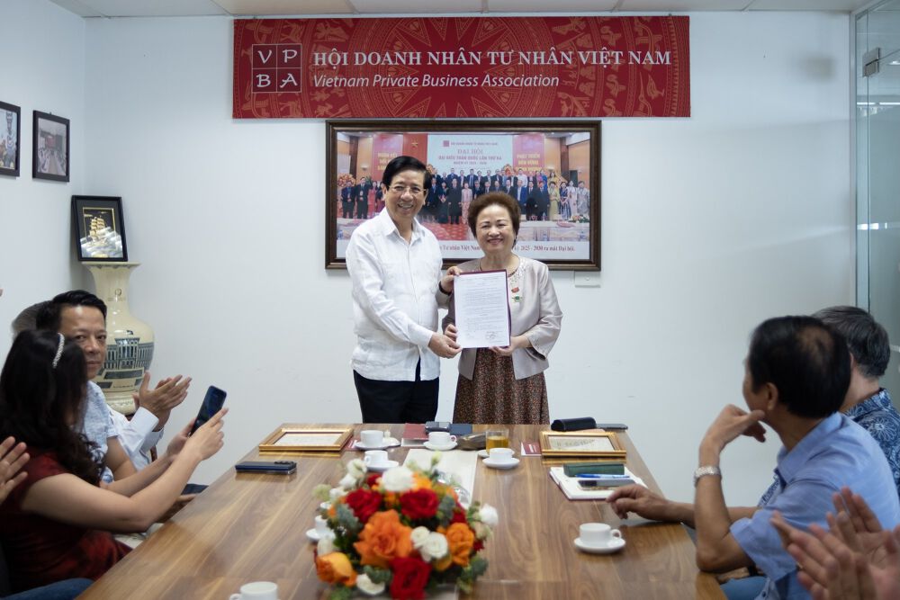 Bà Nguyễn Thị Nga đảm nhận Quyền Chủ tịch Hội Doanh nhân Tư nhân Việt Nam
