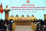 Tổng thuật: Hội nghị Thường trực Chính phủ với cộng đồng doanh nghiệp