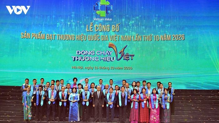 499 sản phẩm đạt Thương hiệu quốc gia 2026, tăng gần 40% so với kỳ trước